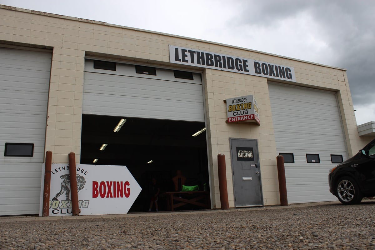 Lethbridge Boxing Club building exterior